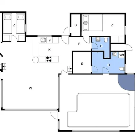 Bl1781-saltum-ornebjergvej-26 Prázdninový dům *